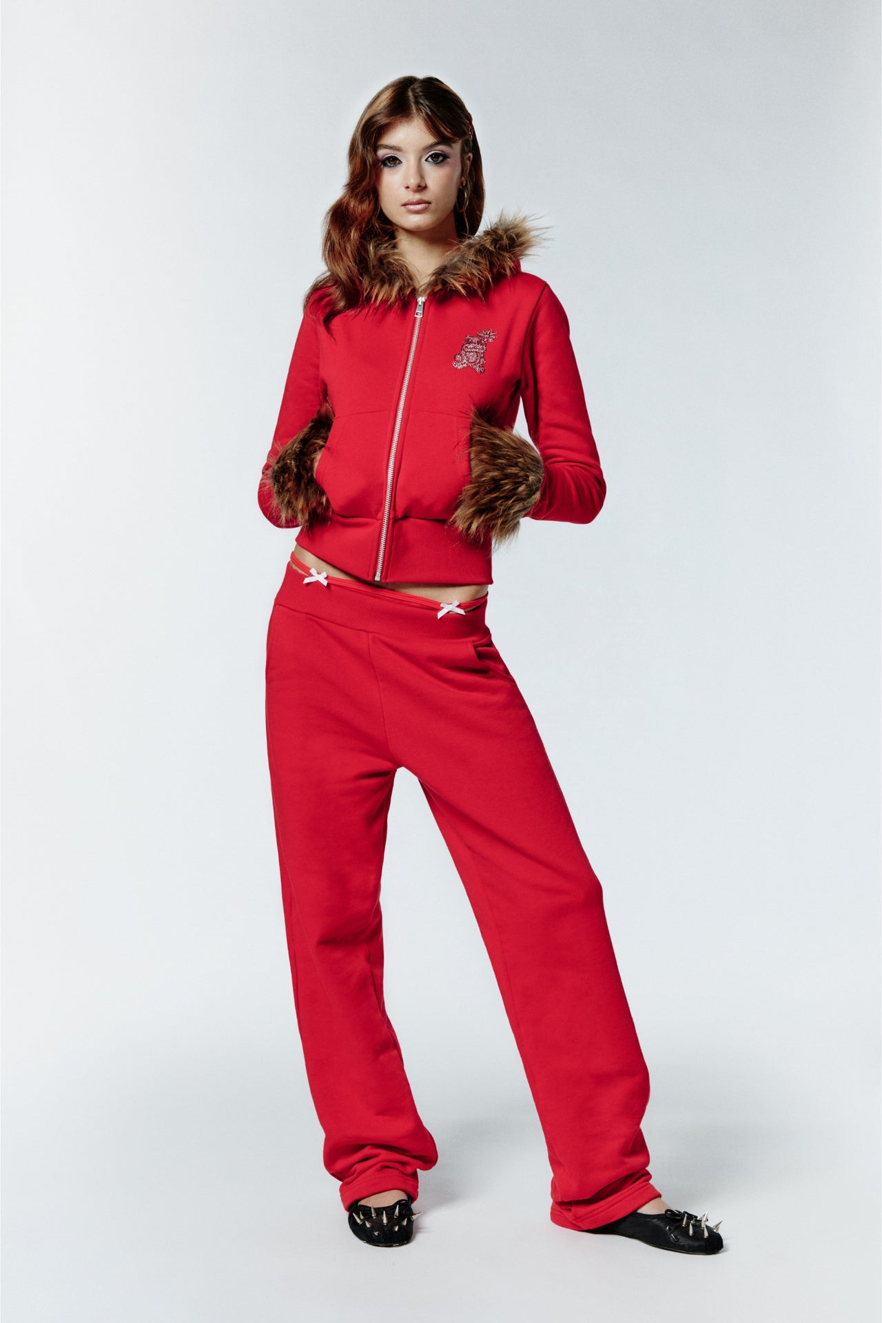 HOT WINTER SWEATPANTS - RED