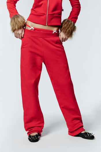 HOT WINTER SWEATPANTS - RED