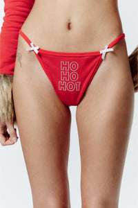 HOT WINTER TANGA - RED