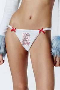 HOT WINTER TANGA - WHITE