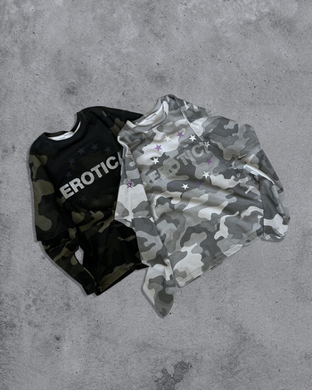 Erotica double longsleeve - camouflage