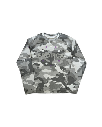 Erotica double longsleeve - white camo