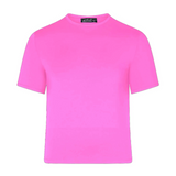 Perfect Crop T-Shirt - Rosa