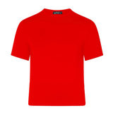 Perfect Crop T-Shirt - Rosso
