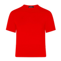 Perfect Crop T-Shirt - Rosso