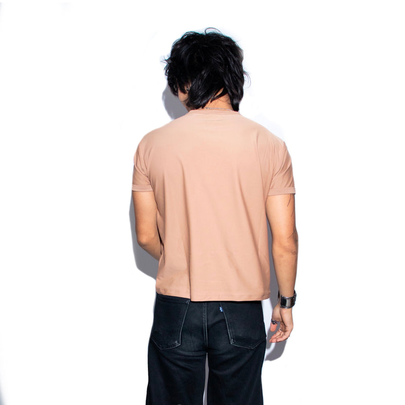 Perfect Crop T-Shirt - Nude