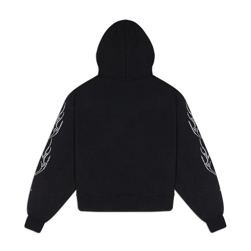 Racing Zip Hoodie - Nero