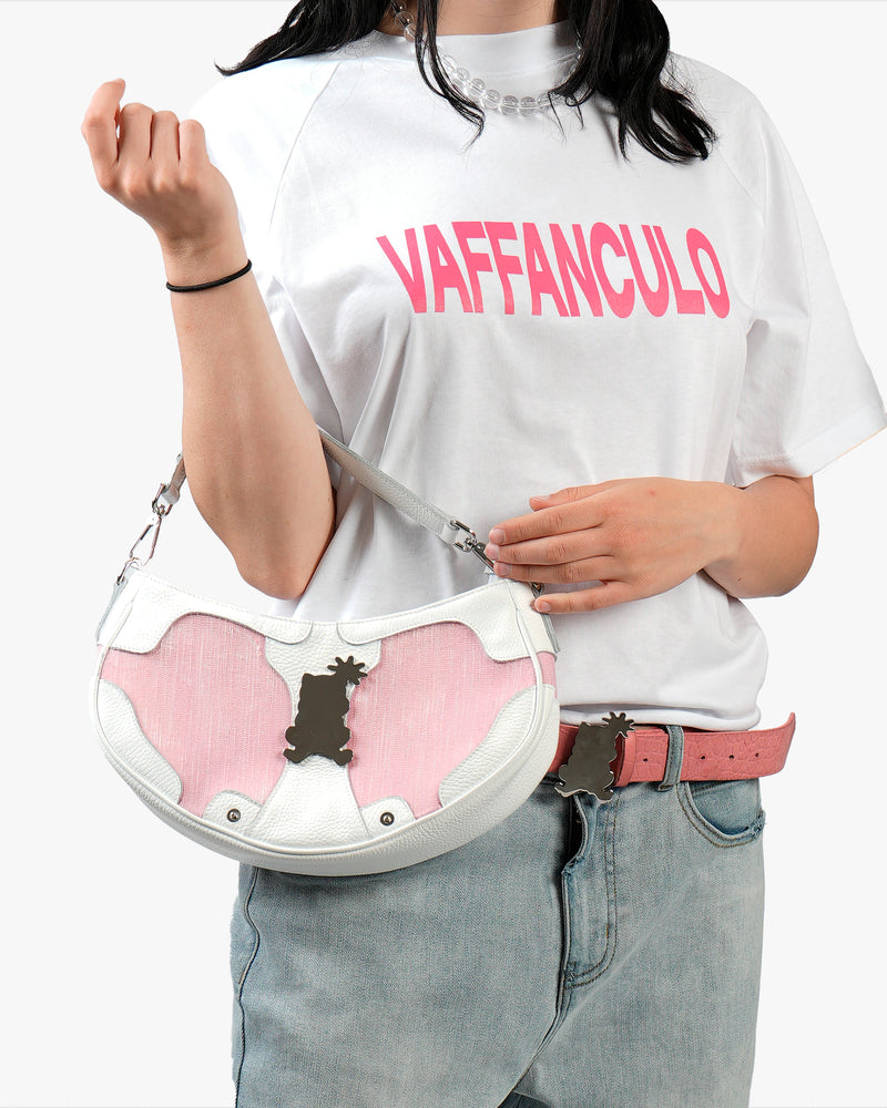 Delulu Leather Bag - Pink