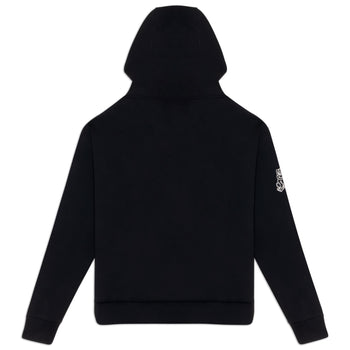 Crystal Boxy Hoodie - Black