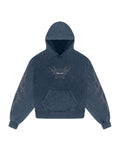 Flame Hoodie - Washed Blue