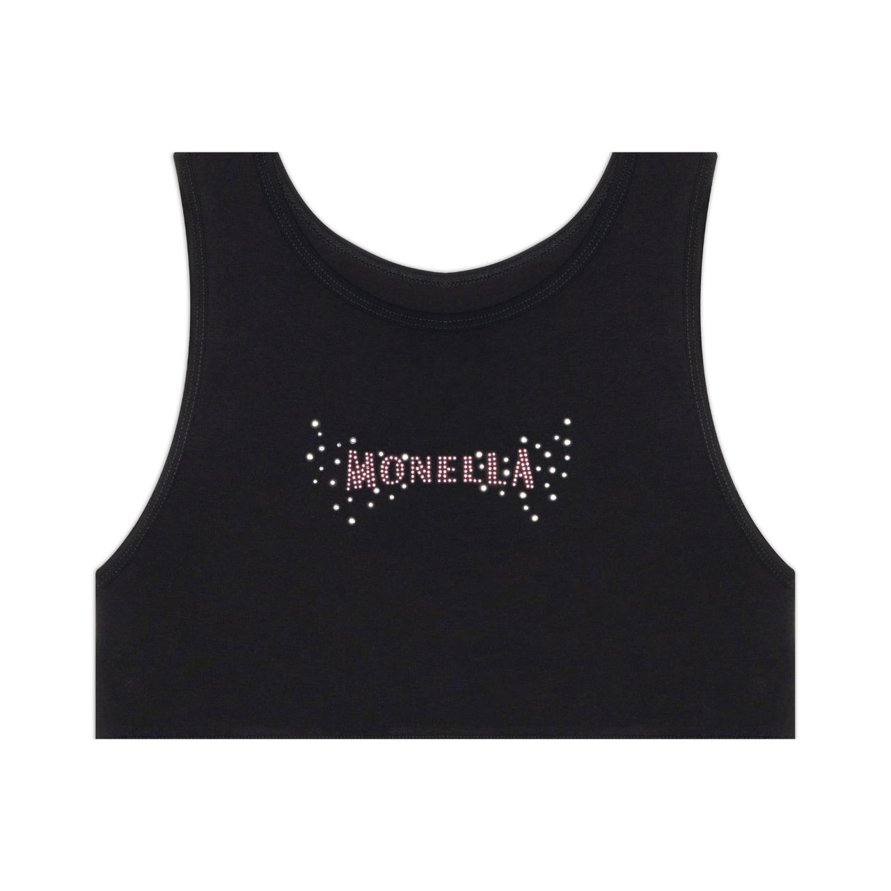 Tank Crop Top - Black