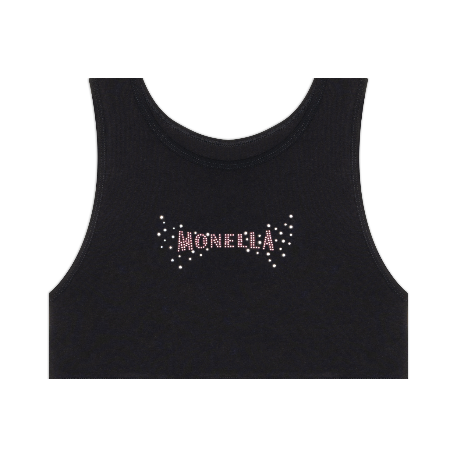 Tank Crop Top - Black