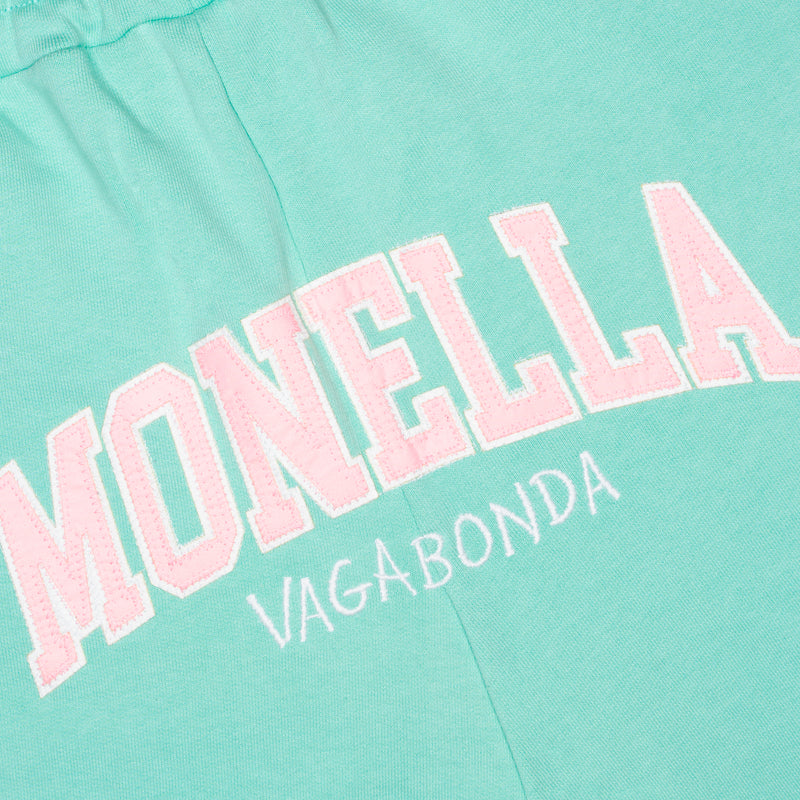 Monella Mini Rouge Skirt - Aqua Green