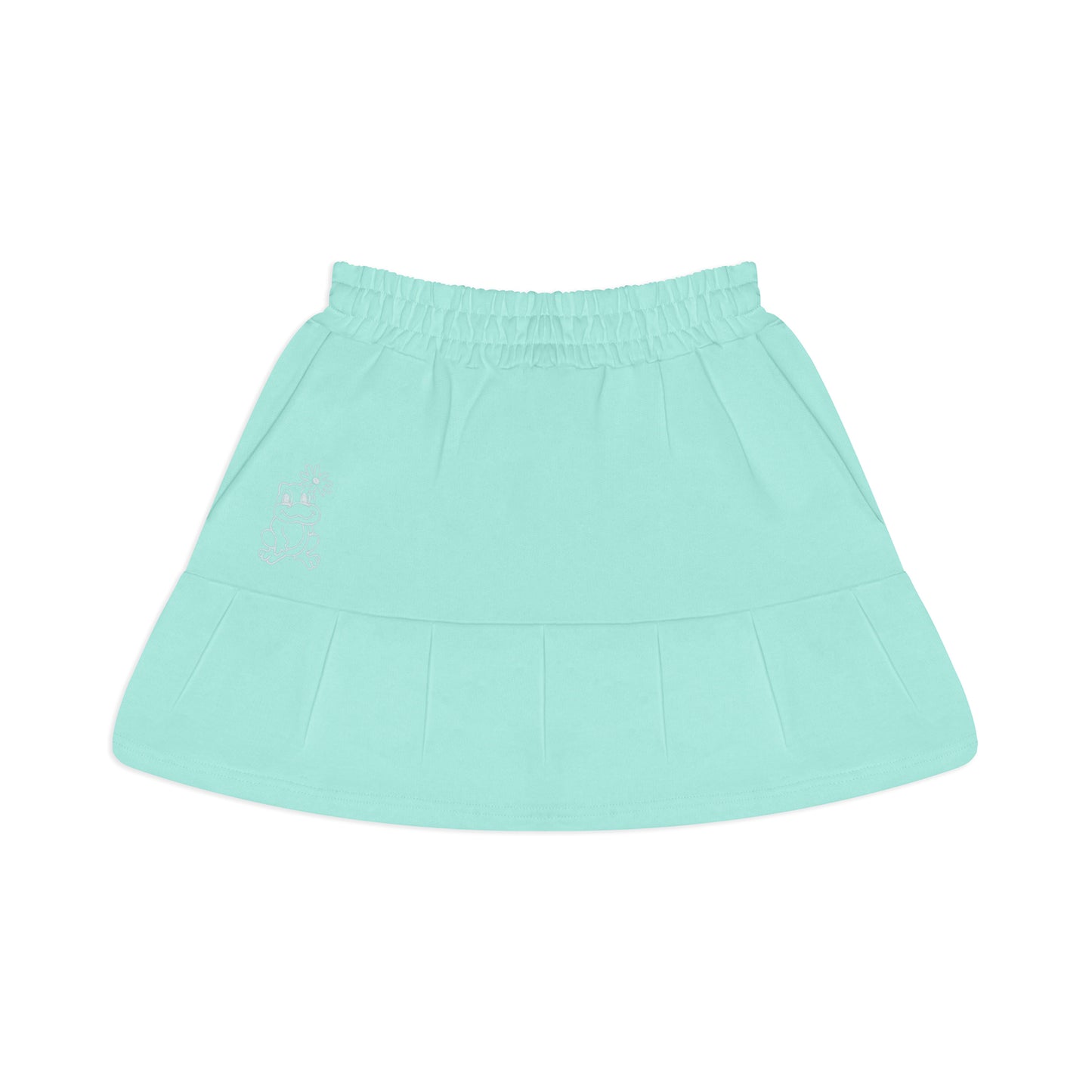 Monella Mini Rouge Skirt - Verde Acqua