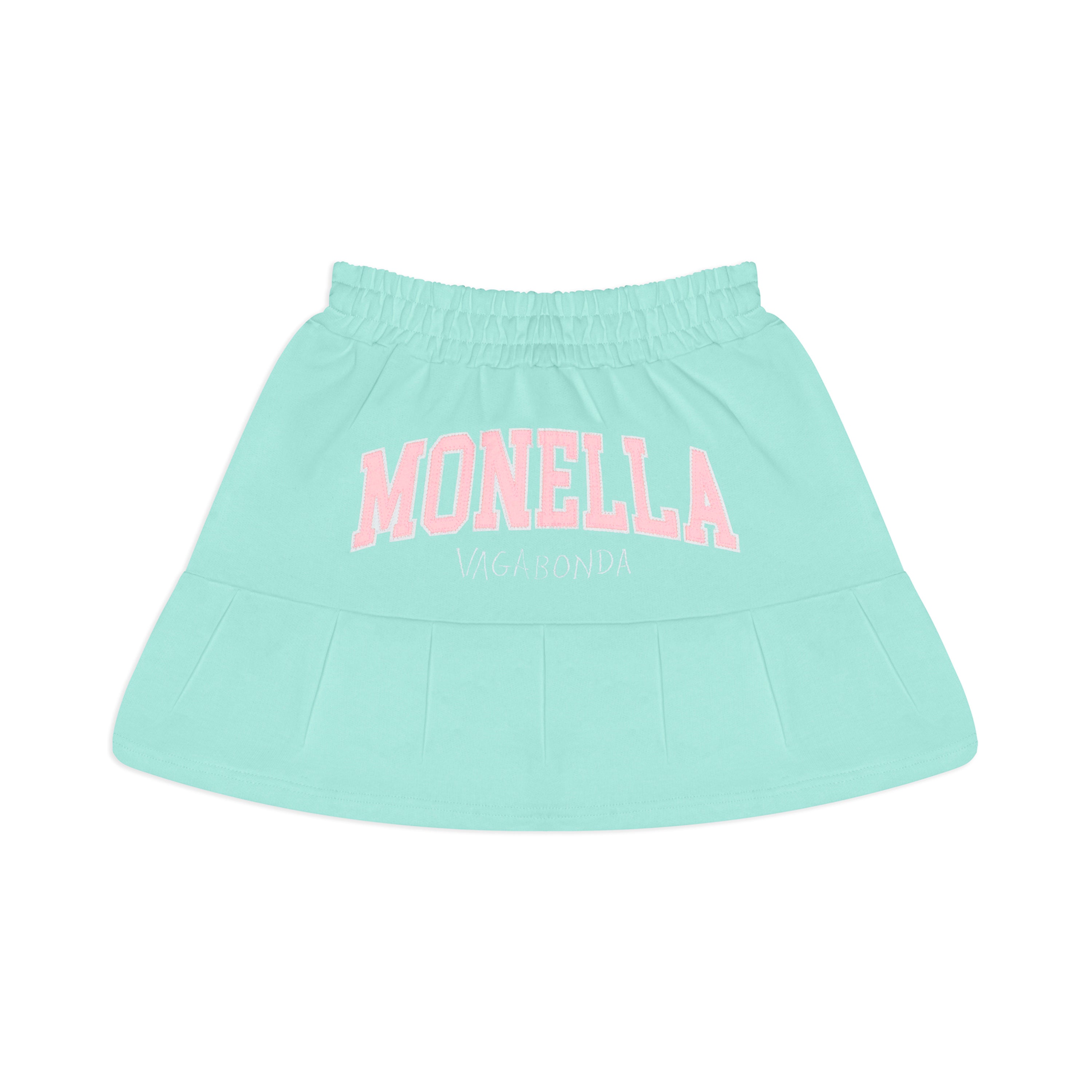 Monella Mini Rouge Skirt - Aqua Green