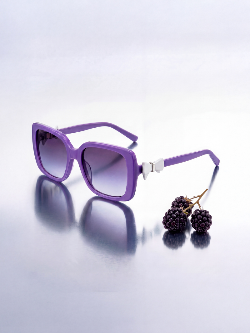 Cute Party Girl Sunglasses - Purple