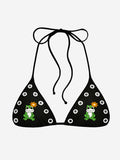 SALATA BIKINI TOP BLACK