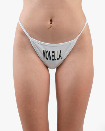 Monella Thong - White